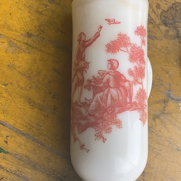 One Vintage USA Hall Irish Coffee Cu Pedestal Mug + Sm Chinoiserie Mug - Picture 3 of 4